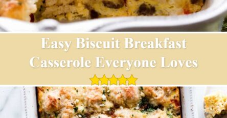 Biscuit Breakfast Casserole