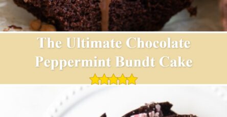 Chocolate Peppermint Bundt Cake