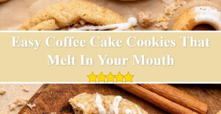 Coffee Cake Cookies