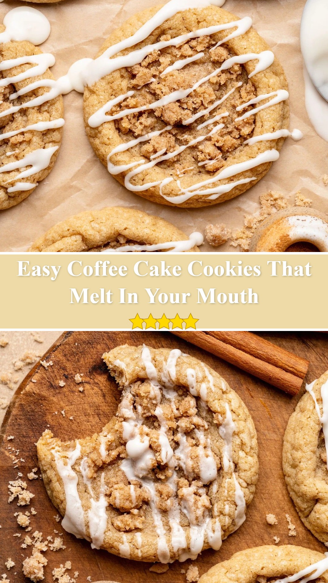 Coffee Cake Cookies