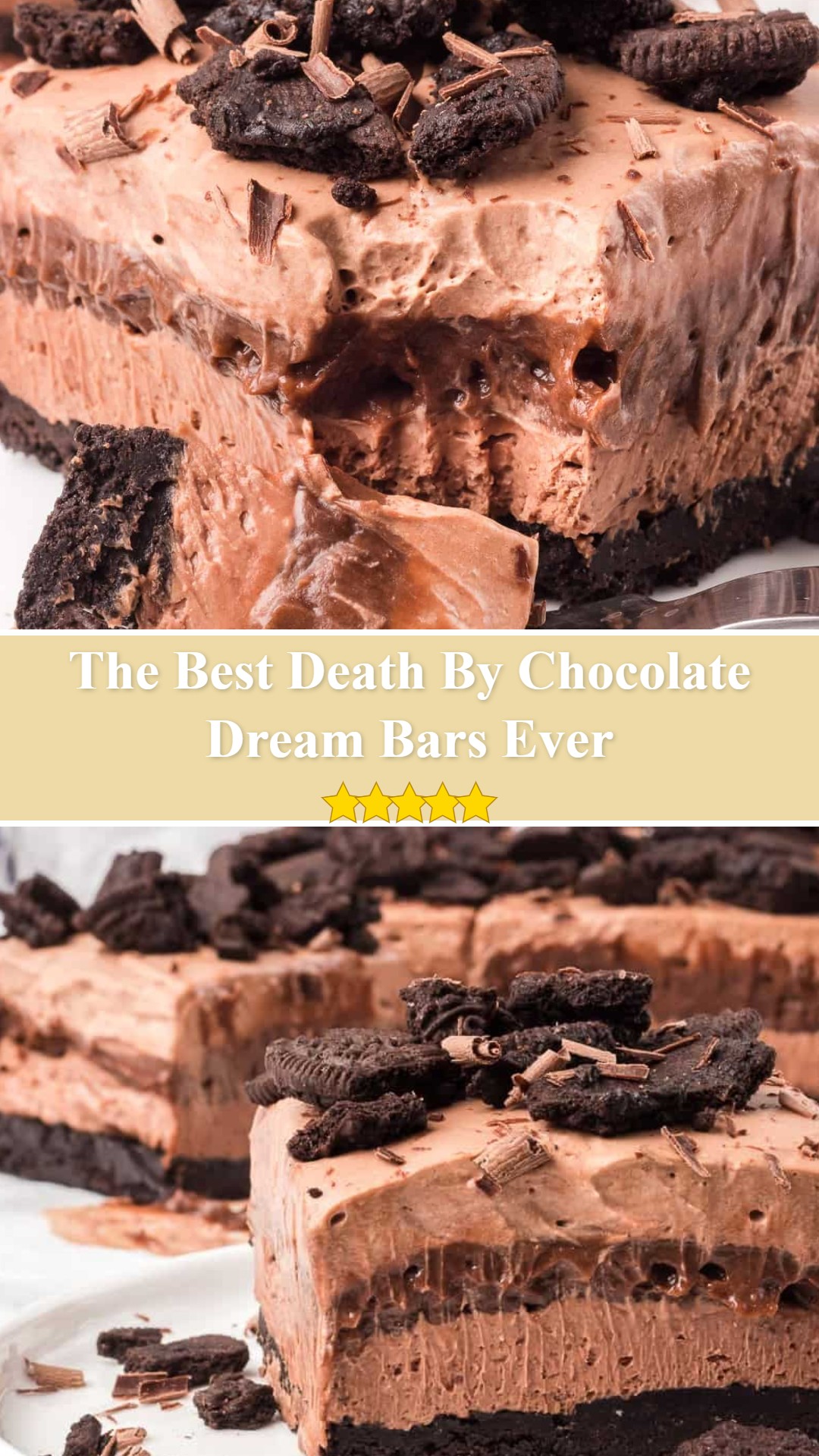 Death By Chocolate Dream Bars