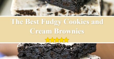 Fudgy Cookies and Cream Brownies