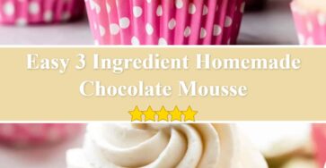 Homemade Chocolate Mousse