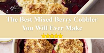 Mixed Berry Cobbler