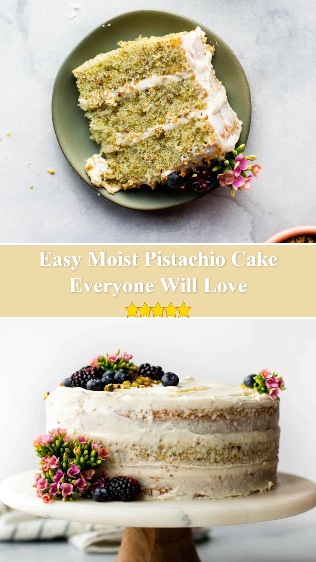 Pistachio Cake