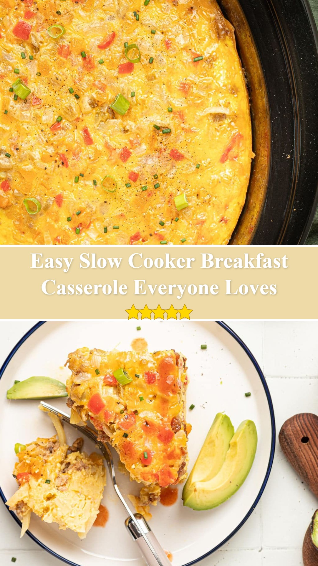 Slow Cooker Breakfast Casserole