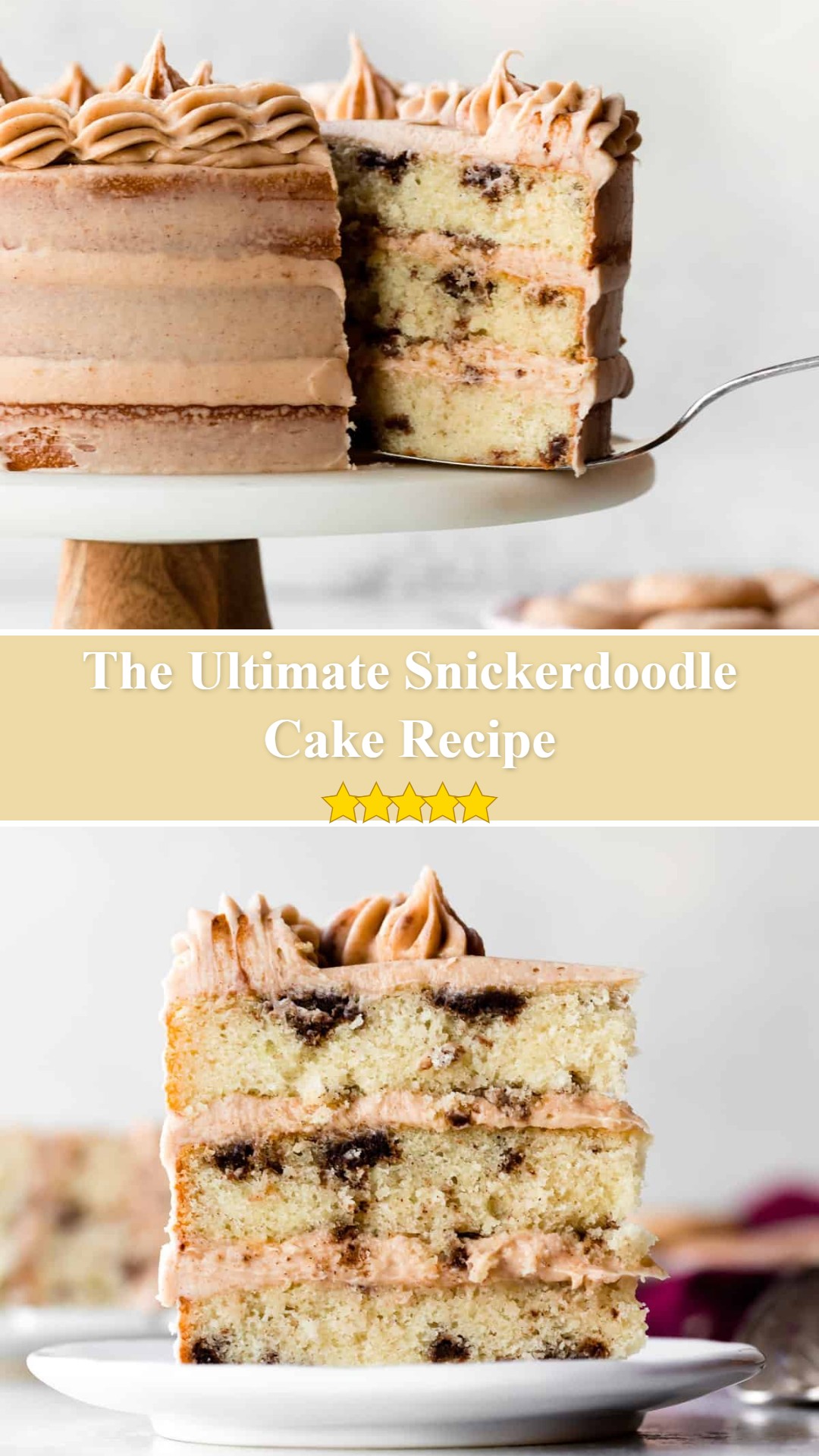 Snickerdoodle Cake
