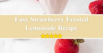 Strawberry Frosted Lemonade