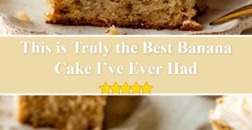 The Best Banana Cake I’ve Ever Had